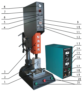 ultrasonic plastic welding machine